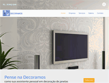 Tablet Screenshot of decoramos.com.br